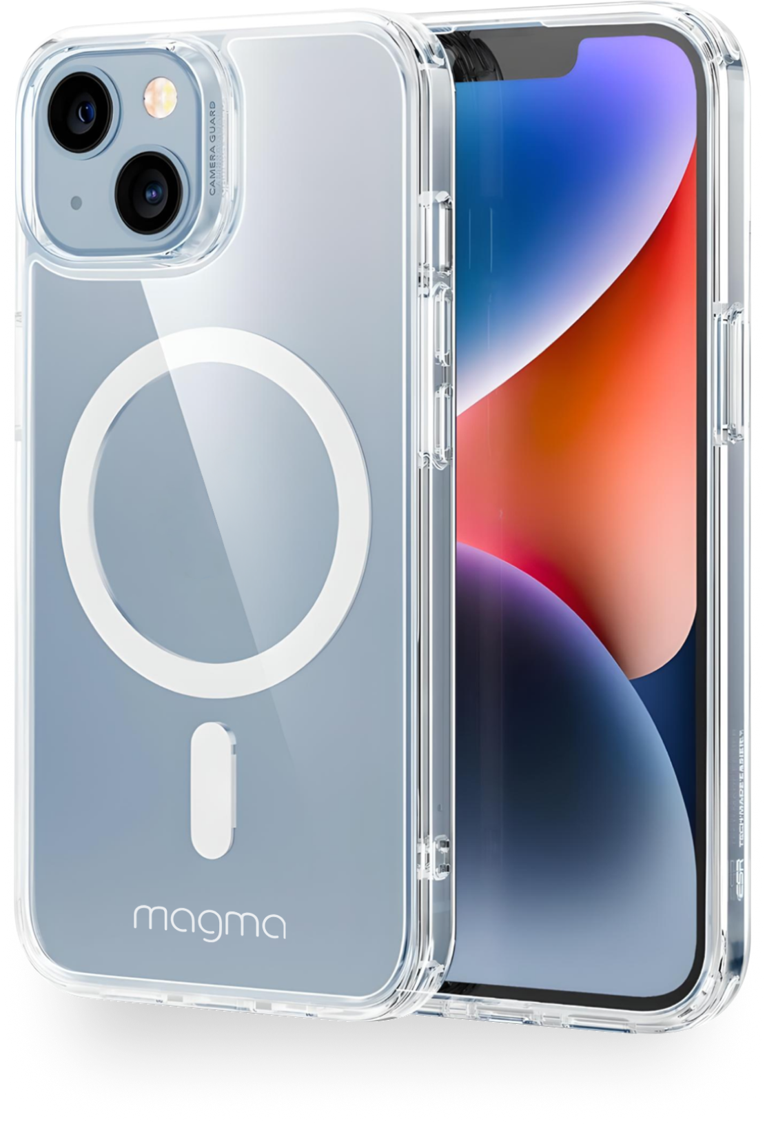 Coque MagSafe transparente